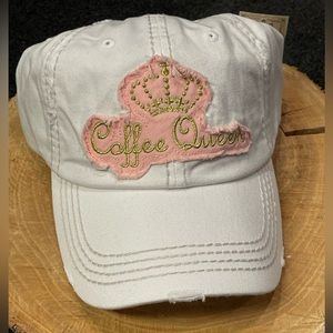 NWT! Fabulous Boutique “Coffee Queen” Adjustable BALL Cap! 🤩